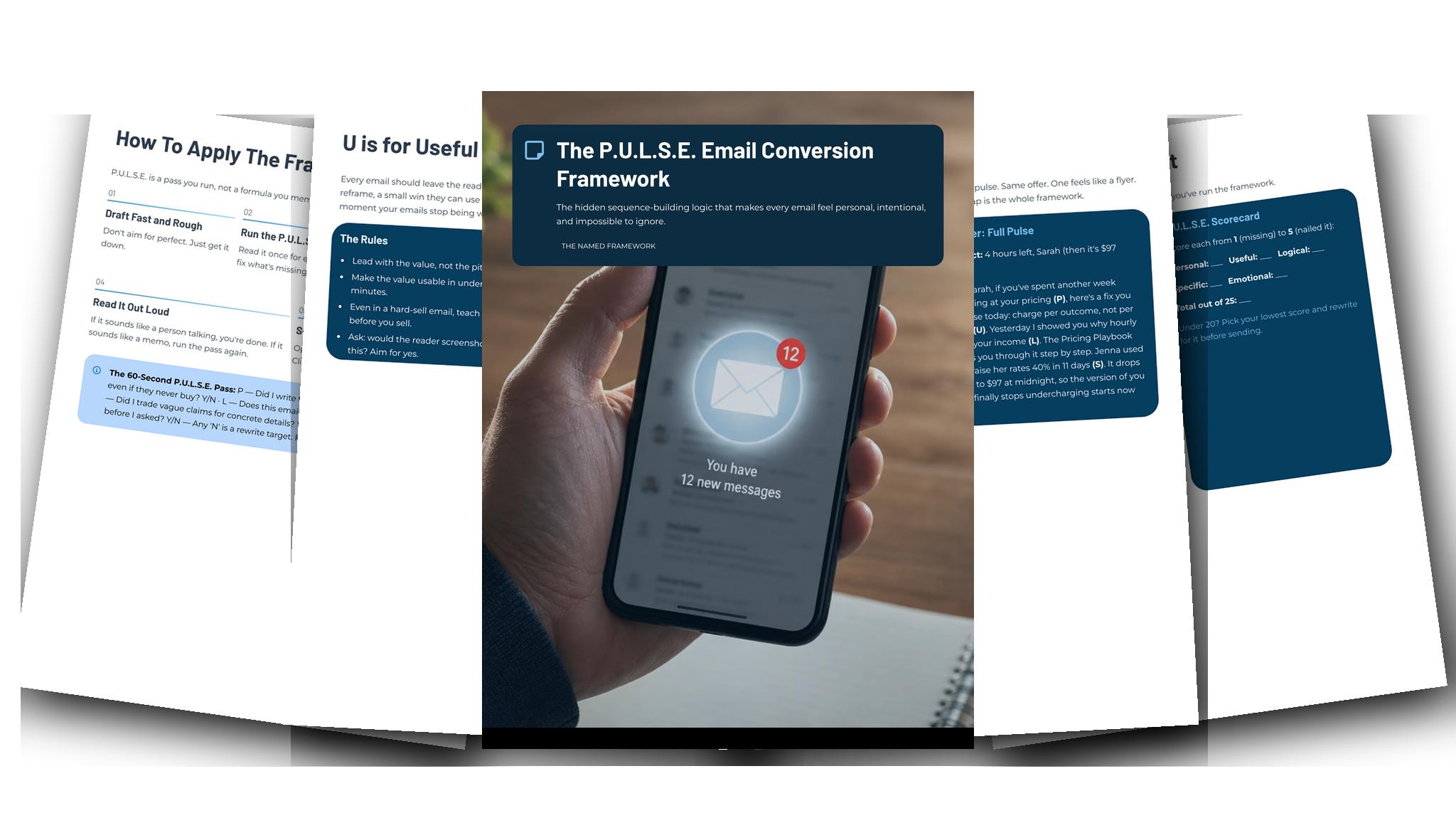 Light theme — designed PDF, editable PowerPoint, PNG/JPG slides